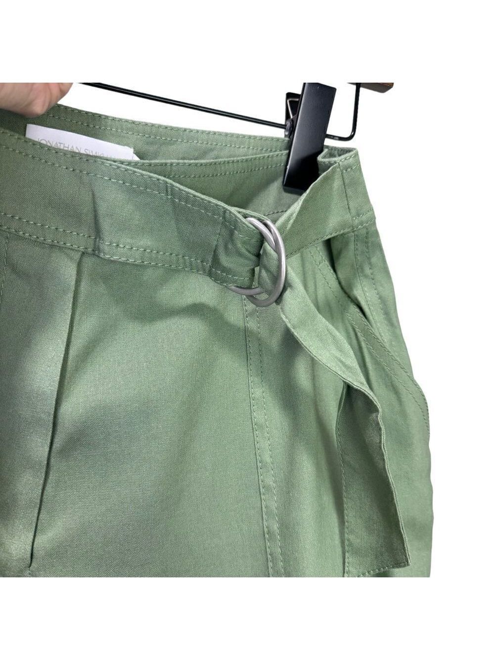 NEW Simkhai Carolina Utility Pant Verde Green Size 10 - Picture 8 of 12